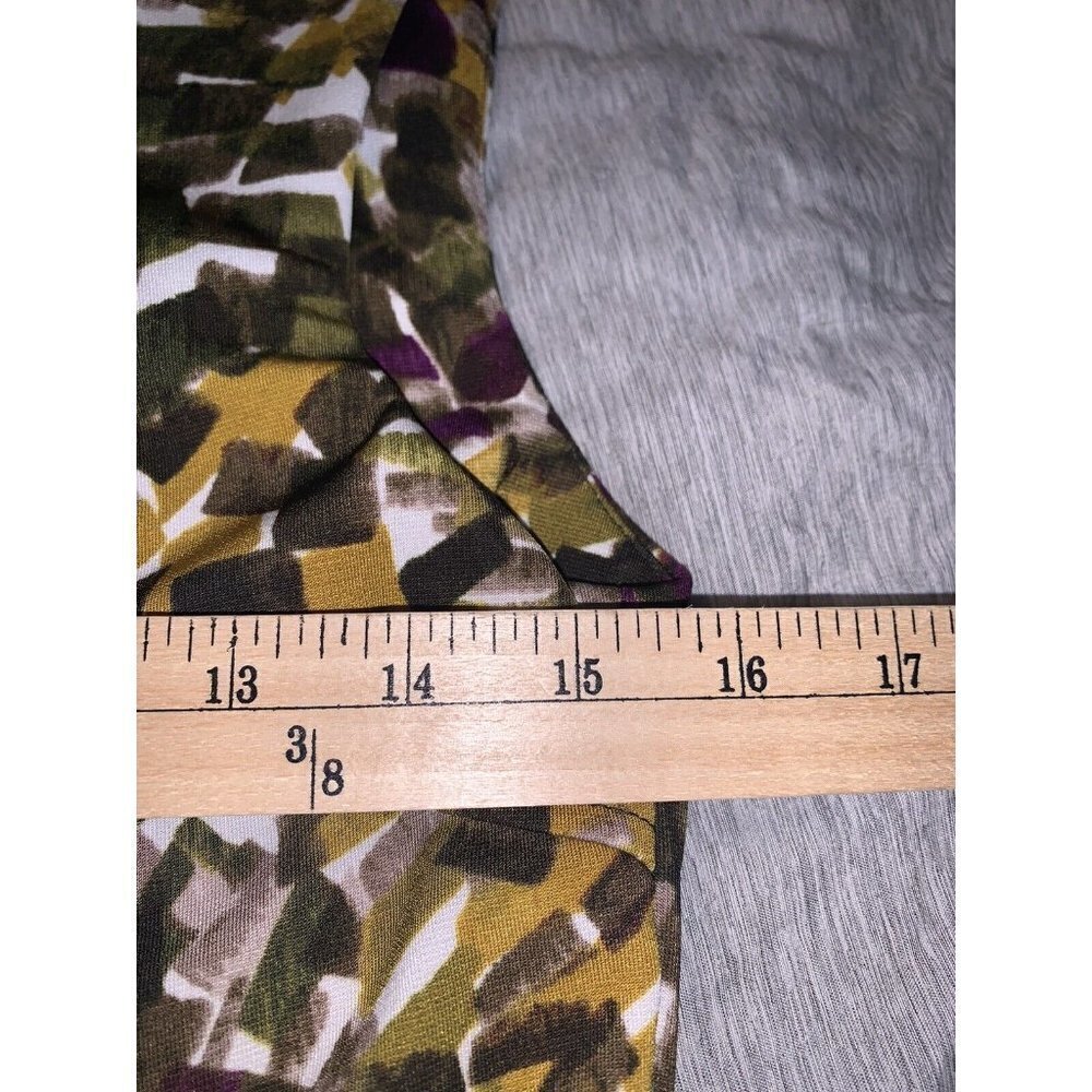 Premise Multicolored Abstract Pattern Business Casual Sleeveless Dress Size 4 - Picture 8 of 10